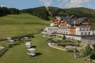 Naturlandschaft in der Nähe des Hotels