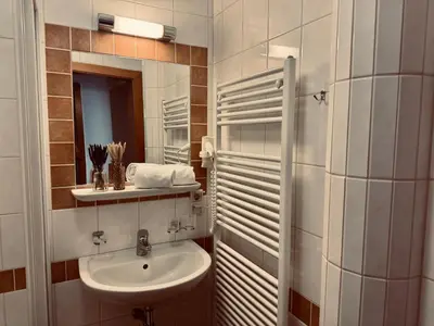 Ein Badezimmer in der Unterkunft Villa Florl