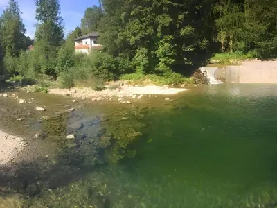 Naturlandschaft in der Nähe des Ferienhauses