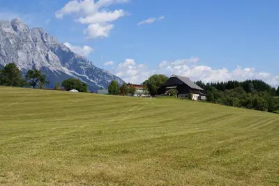 Naturlandschaft in der Nähe des Campingplatzes