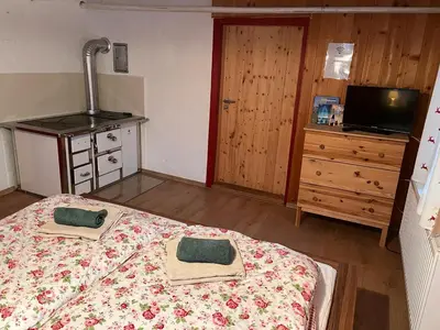 TV/Unterhaltungsangebot in der Unterkunft Ferienwohnung Bauernhaus Untermoas