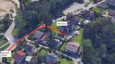 Die Umgebung um die Ferienwohnung
