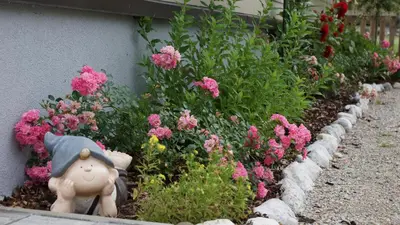 Ein Garten an der Unterkunft Apartment Köll