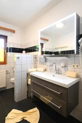 Küche/Küchenzeile in der Unterkunft Apartmenthaus Sonnenhang