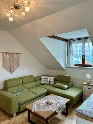 Ein Sitzbereich in der Unterkunft Urlaub am Bauernhof Familie Rößler vlg. Spor
