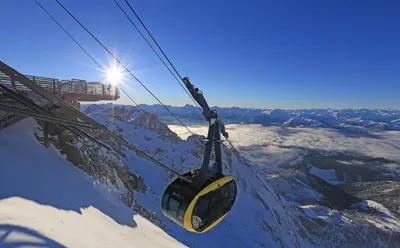 Skifahren im Privatzimmer oder in der Nähe