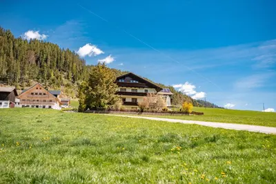 Naturlandschaft in der Nähe des Privatzimmers