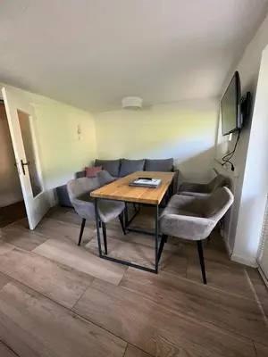 Ein Sitzbereich in der Unterkunft Kesselgrubs Apartements Ski & Badeglück