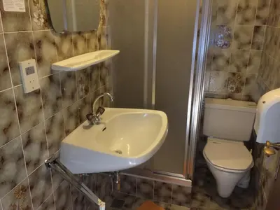 Ein Badezimmer in der Unterkunft Gasthof Tennenblick