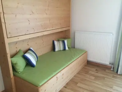 Ein Bett oder Betten in einem Zimmer der Unterkunft Gasthof Tennenblick