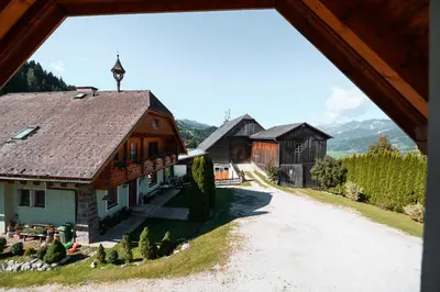 Naturlandschaft in der Nähe der Ferienwohnung