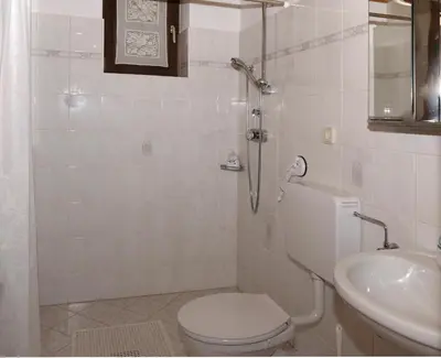Ein Badezimmer in der Unterkunft Ferienwohnung Moser