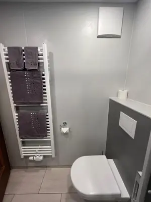 Ein Badezimmer in der Unterkunft Leitner