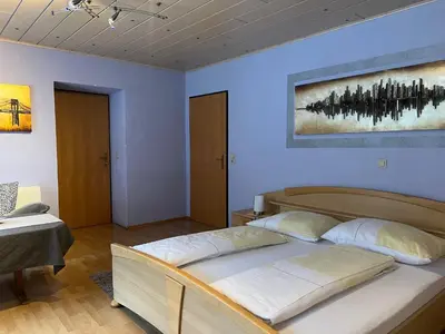 Ein Bett oder Betten in einem Zimmer der Unterkunft Leitner