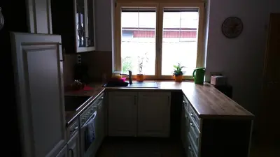 Küche/Küchenzeile in der Unterkunft Haus Ruf