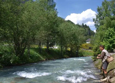 Naturlandschaft in der Nähe der Pension