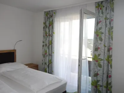 Ein Bett oder Betten in einem Zimmer der Unterkunft Gasthof zur Post