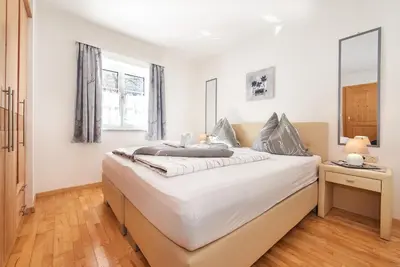 Ein Bett oder Betten in einem Zimmer der Unterkunft Apartments Geistlinger