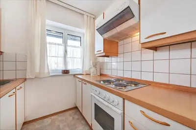 Küche/Küchenzeile in der Unterkunft Apartments Geistlinger