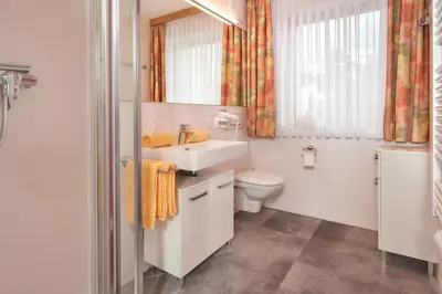 Ein Badezimmer in der Unterkunft Sonnberg Ferienanlage