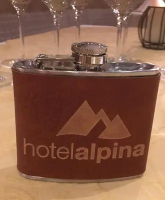 Getränke in der Unterkunft Hotel Alpina