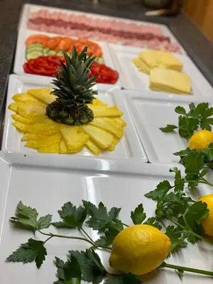 Essen im Hotel oder in der Nähe