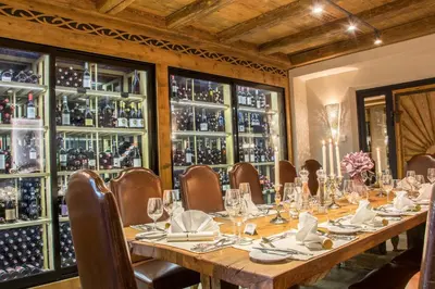 Getränke in der Unterkunft Hotel das Seekarhaus