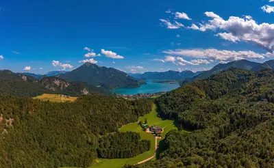 Naturlandschaft in der Nähe der Pension