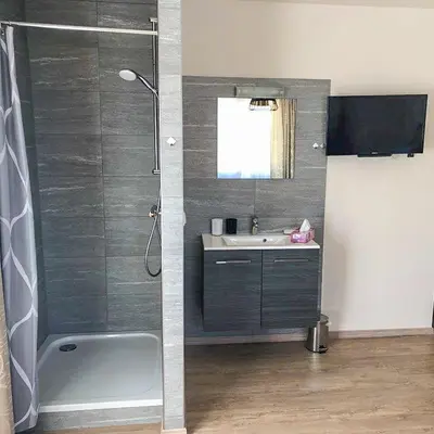 Ein Badezimmer in der Unterkunft Holiday House Spanner