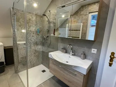 Ein Badezimmer in der Unterkunft Sun Chalet