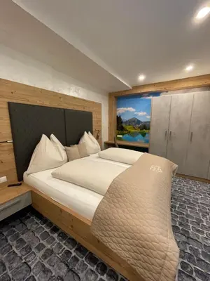Ein Bett oder Betten in einem Zimmer der Unterkunft Sun Chalet