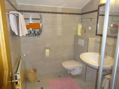 Ein Badezimmer in der Unterkunft Haus Kieler
