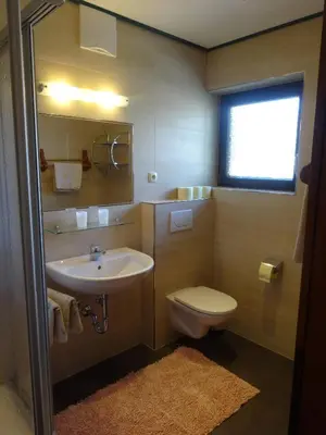 Ein Badezimmer in der Unterkunft Haus Kieler
