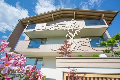 Ein Balkon oder eine Terrasse in der Unterkunft Enjoy The Alps - Aparthotel