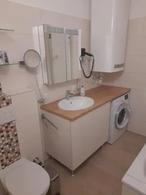 Ein Badezimmer in der Unterkunft Apartment.Kirche