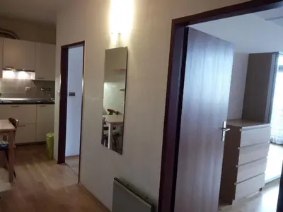 Küche/Küchenzeile in der Unterkunft Panoramis apartment in Schladming