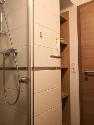 Ein Badezimmer in der Unterkunft Fitzlhof