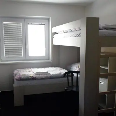 Ein Bett oder Betten in einem Zimmer der Unterkunft Haus Vinzenz