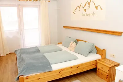 Ein Bett oder Betten in einem Zimmer der Unterkunft Riverhaus