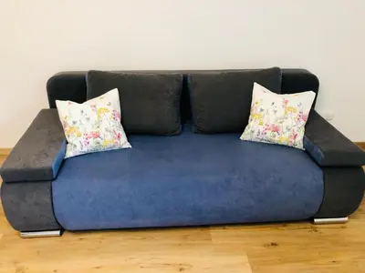Ein Sitzbereich in der Unterkunft Alpine Appartments Ausseerland