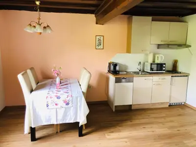 Küche/Küchenzeile in der Unterkunft Alpine Appartments Ausseerland