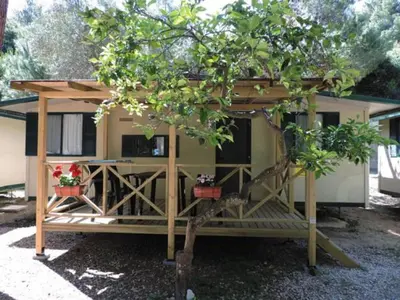 Ein Garten an der Unterkunft Victoria Camping Bella Austria