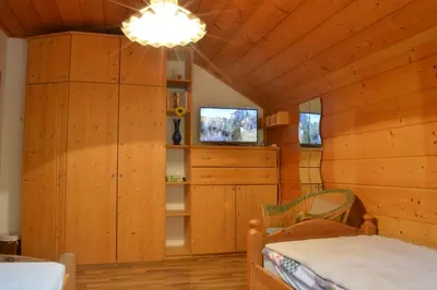 Ein Bett oder Betten in einem Zimmer der Unterkunft Apartment Ivkadan