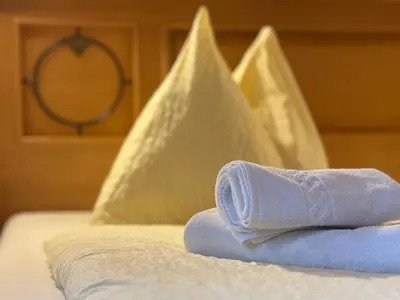 Ein Bett oder Betten in einem Zimmer der Unterkunft Matthiasgut - Tauernview L