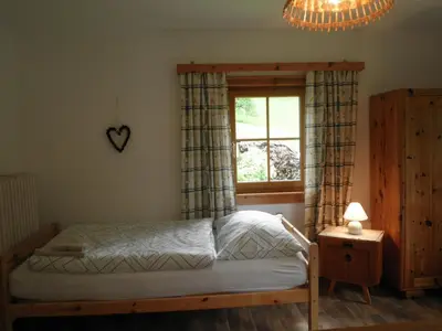 Ein Bett oder Betten in einem Zimmer der Unterkunft Almurlaub Buchebnerreith, Ferienwohnungen