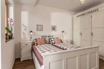 Ein Bett oder Betten in einem Zimmer der Unterkunft Piekvier lodge