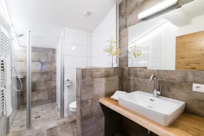 Ein Badezimmer in der Unterkunft Appartement Wiederkehr