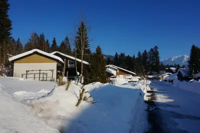 Haus Sonnenalm im Winter
