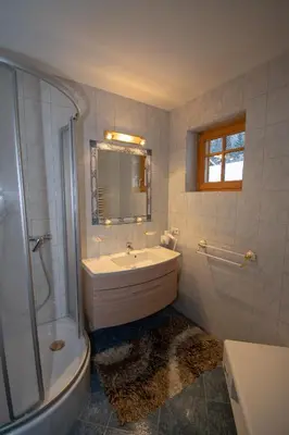 Ein Badezimmer in der Unterkunft Villa Salza