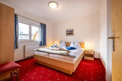 Ein Bett oder Betten in einem Zimmer der Unterkunft Haus Roswitha